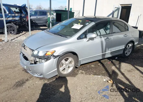 2007 Honda Civic Ex z USA, uszkodzony, nr VIN 1HGFA16877L143919